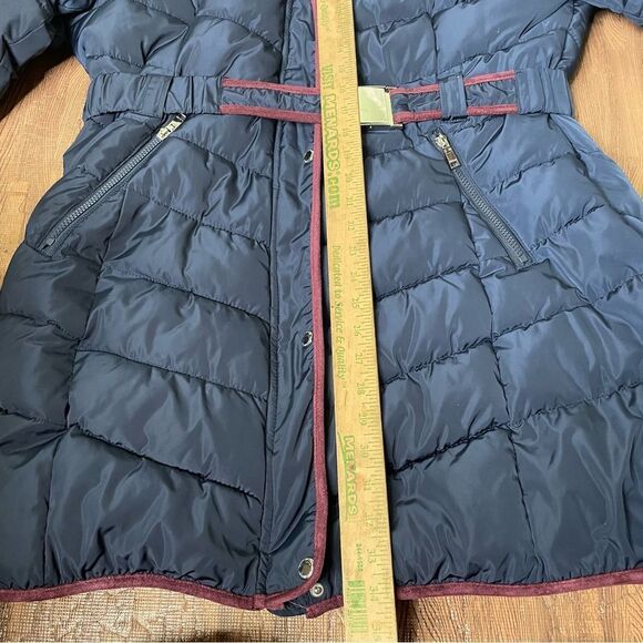 Tommy Hilfiger Faux Fur Trim Belted Puffer Parka Coat
Size Petite XXL 2X - Picture 7 of 8
